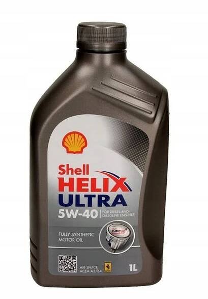 OLEJ SHELL 5V40 1L HELIX ULTRA SN / 502.00 505.00 / 229.5 226.5 / A40 /