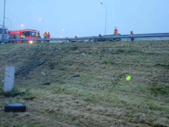 OBRAZEM: Tragická nehoda na D1 v Ostravě