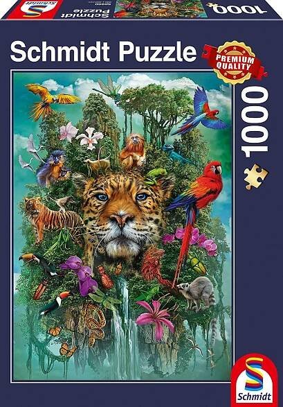 SCHMIDT Puzzle Král džungle 1000 dílků