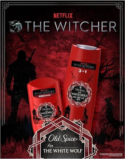 OLD SPICE Witcher White Wolf Set 300 ml