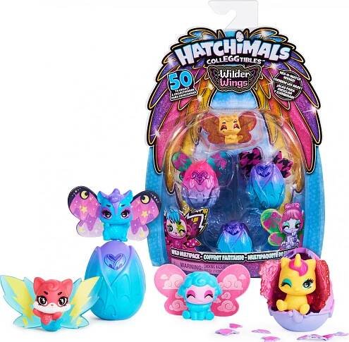 Spin Master Hatchimals Zvířátka s křídly 4 ks