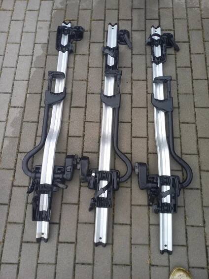 THULE ProRide 591 3 ks, velmi málo používané za 2 000 Kč