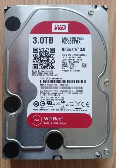 Harddisk WD 3.0TB - Počítače a hry