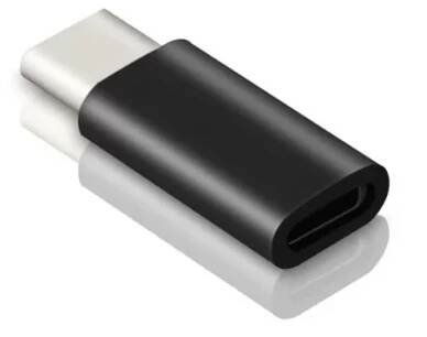 Redukce USB-C na Lightning černá