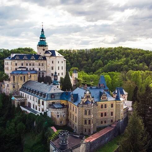 Zámek a hrad Frýdlant