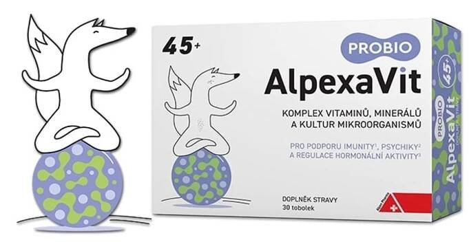 AlpexaVit PROBIO 45+ cps.30 - skladem
