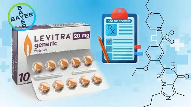 Levitra - lék na erekci: efektivní řešení pro muže s erektilní dysfunkcí