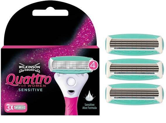 Wilkinson Sword Quattro Women's Razor Blades | Order Online