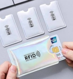 Bezpečnostný obal blokujúci RFID a NFC signál (PVC) - Oblečení, obuv a doplňky