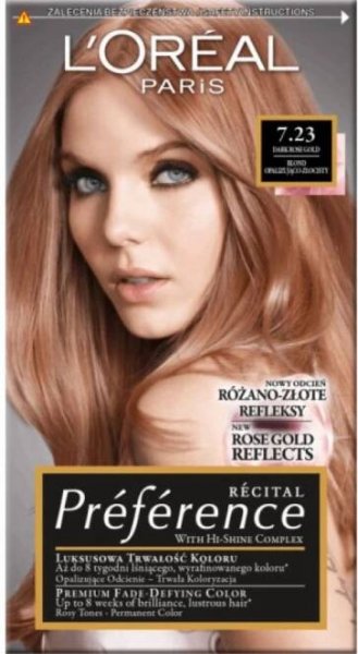 L'Oréal Paris Préférence barva na vlasy 7.23 Bali 174 ml