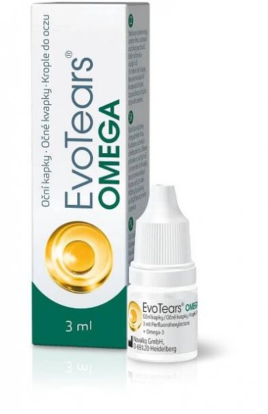 EvoTears Omega 1×3 ml, očné kvapky