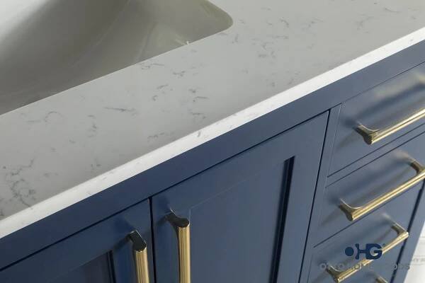 Ashley 36 Blue Bathroom Cabinet