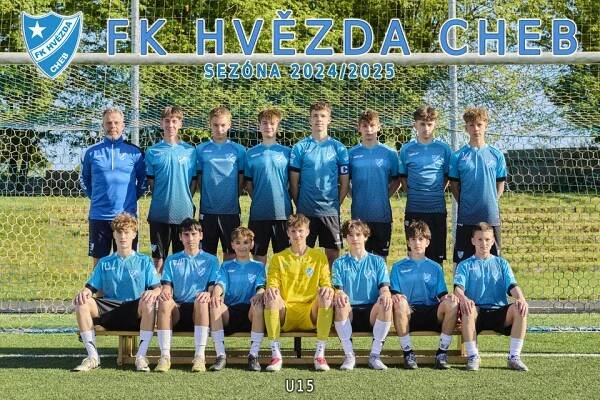 FK Hvězda Cheb | Soupiska | St. žáci U15: 2. Česká liga žáků U15 2024 - 2025