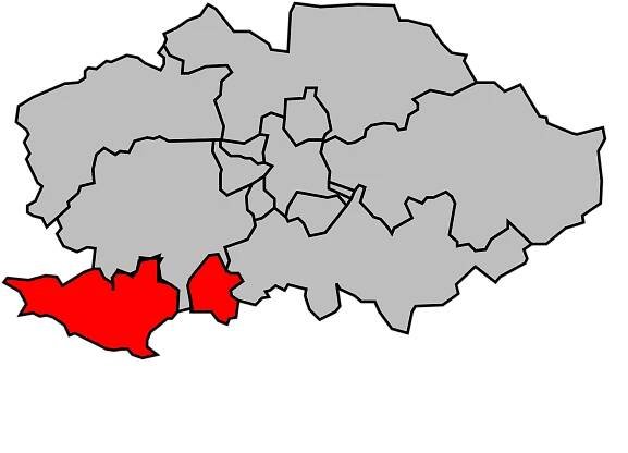 Kanton na mapě arrondissementu Reims