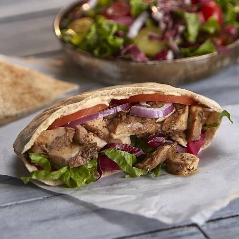 Raw Chicken Legmeat Shawarma Stir Fry