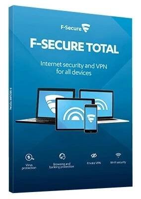 F-Secure Total 5 lic. 1 rok (FCFTBR1N005E2) od 2 192 Kč - Heureka.cz
