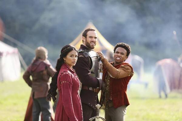 Galavant - Joust Friends - Z filmu - Karen David, Joshua Sasse, Luke Youngblood
