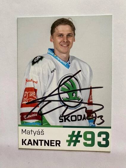 Matyáš Kantner - hokej (BK Mladá Boleslav) - Ostatní sběratelské předměty