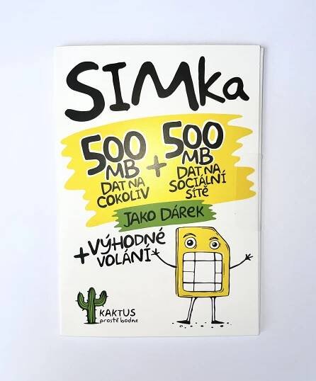 SIM karta KAKTUS