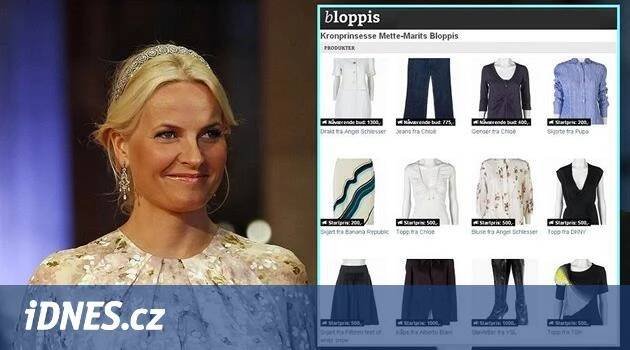 Královský výprodej: Princezna Mette-Marit prodává své věci na internetu - iDNES.cz