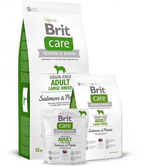 Brit Care Grain-free Adult Large Breed Salmon & Potato 3 kg