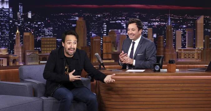 'Hamilton' Cast Freestyling Fallon’s Voicemail Caught on Tape
