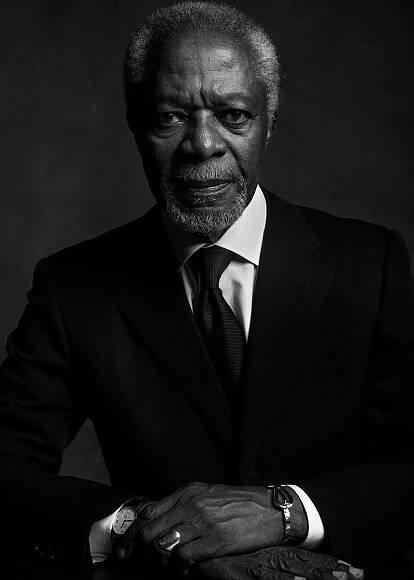 Kofi Annan/one young world 2017 for Vanity Fair UK 1