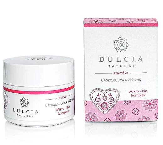 BiOOO.cz - DULCIA natural Upokojující výživná maska mikro-Bio komplex 100 ml