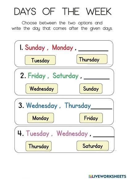 ENGLISH CLASS - Tercero - Activity2