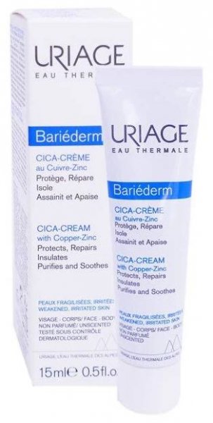 Uriage, Bariederm Cica, krém, 15 ml - NAKUPZDRAVE.CZ