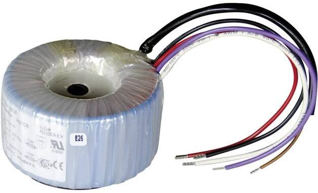 Sedlbauer 825024 toroidní transformátor 1 x 230 V 2 x 6 V/AC 100 VA 8.33 A