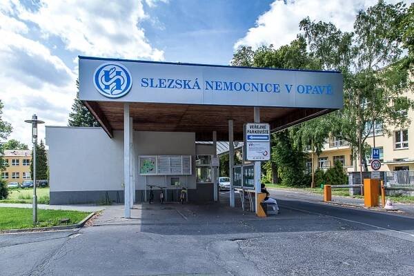 Slezská nemocnice v Opavě, p.o.Budova nemocnice