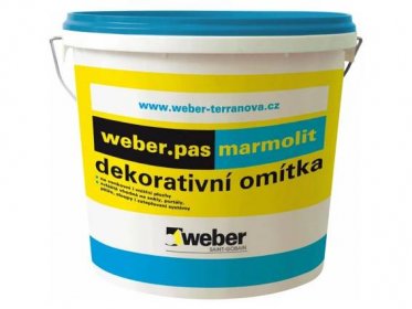 Weber Marmolit M203 Omítka dekorativní hrubozrnná 20 kg od 1 850 Kč - Heureka.cz