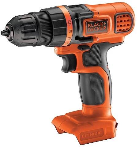 Black+Decker Aku jednorychlostní vrtačka BDCDD18N Solo, 18V nakoupit u OBI