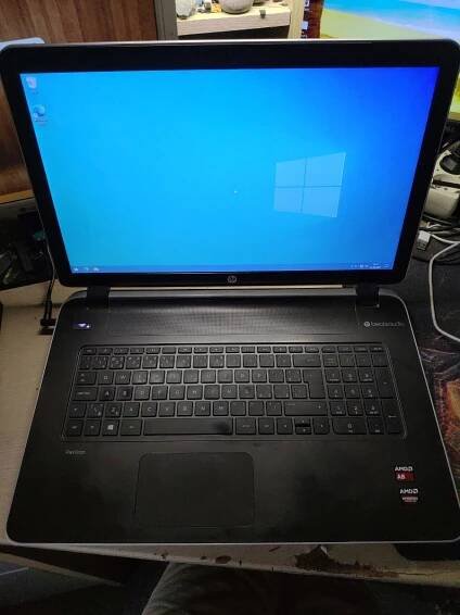 Notebook - 17 palců - HP 17-f201nc