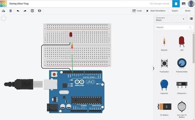 Simulátor Arduina, který jste hledali! | Programming Electronics Academy | Li Linguas