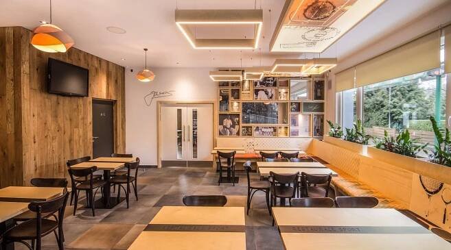 Interiér restaurace