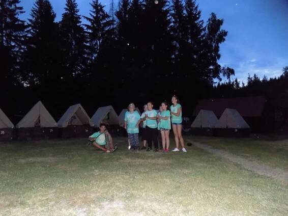 Fotečky tábora 2018 – Pinýrská skupina Dřevohostice – Rajnochovice Sochová
