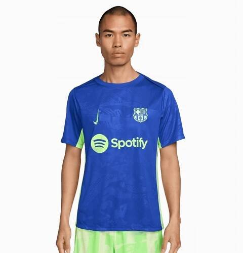 NIKE FC BARCELONA DF ACADEMY PRO THIRD (L) Pánske tričko Modré