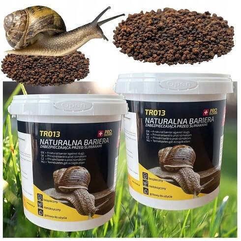 PŘÍPRAVEK NA SLIMÁKY GRANULÁT JED EKOLOGICKÝ 1,6 KG BARIÉRA ŚLIMAX