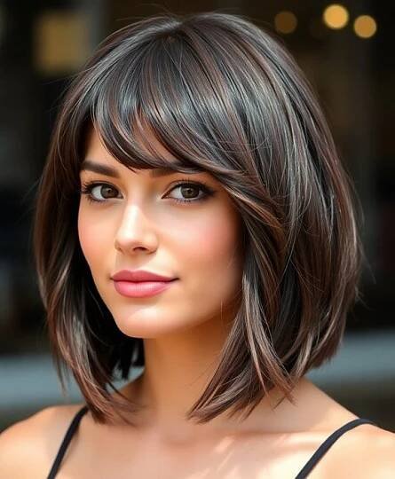 55+ Gorgeous Chin Length Hairstyles for Women Over 50 12 in 2025 | Chin length hair, Haircuts for medium length hair, Hair cuts