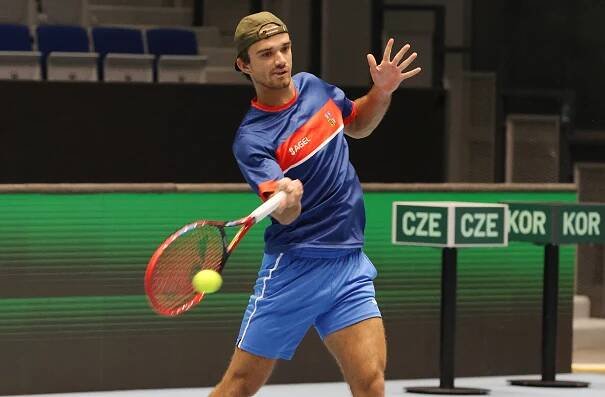 Vztek na Davis Cupu před Berdychem? Ne, to si pohlídám, směje se Macháč