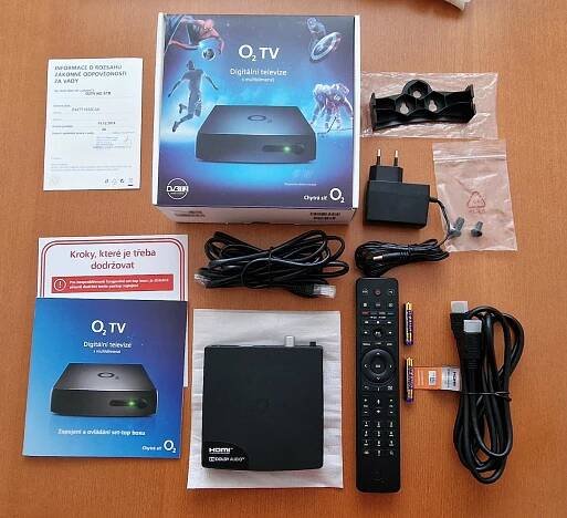 SetTop box O2 TV - TV, audio, video