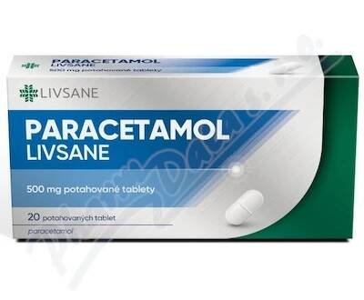 Paracetamol Livsane 500mg tbl.flm.20 - lékárna s rozvozem po Ostravsku a Těšínsku