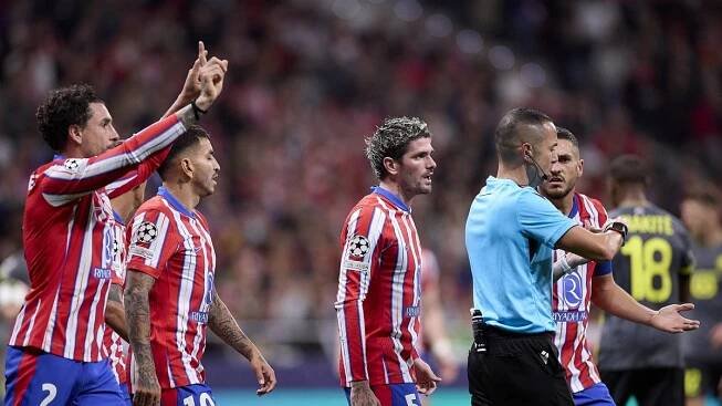 Atlético Madrid zuří kvůli penaltě v Lize mistrů. Poslalo stížnost na UEFA