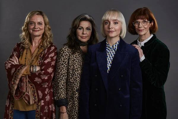 Queens of Mystery - Promo - Sarah Woodward, Julie Graham, Olivia Vinall, Siobhan Redmond