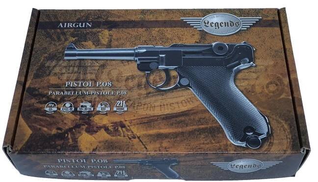vzduchová pistole umarex Luger P08_8