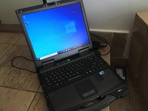 Getac B300-X, i7,4 GB RAM, bez: HDD+Caddy,baterie, DVD-ROM,NA DOPLNĚNÍ - Počítače a hry