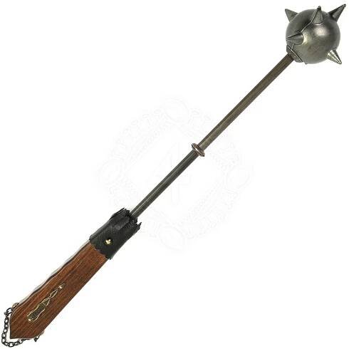 Palcát s trnovou koulí na topůrku