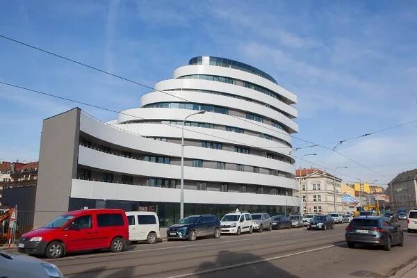 Budova, kde se apartmán nachází